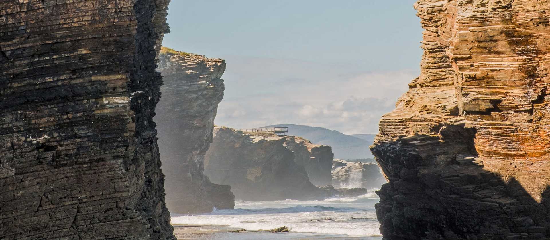 Cathedral's beach in Ribadeo is one of the most-visited places in Galicia | Mediocre Studio