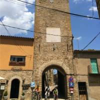 Family of cyclists in rural Catalonia | Kate Baker