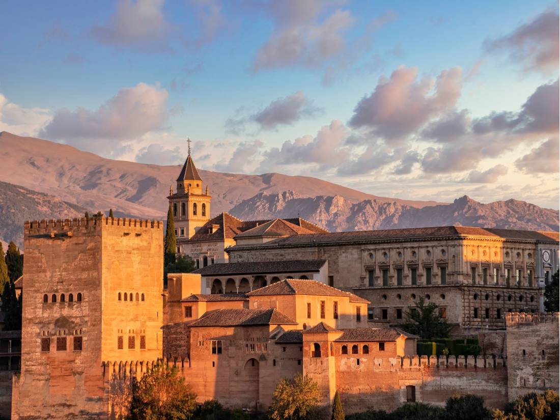 The magnificent Alhambra in Granada.