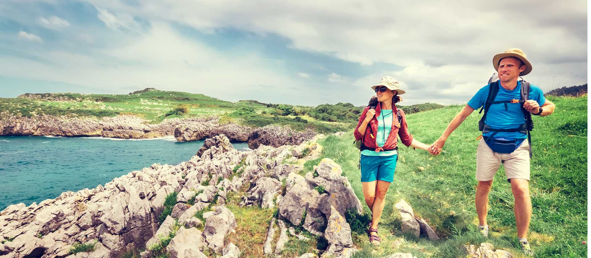 Walking along the Cantabrian Sea on the Camino del Norte