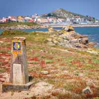 Walking towards Muxia on the Camino