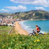 Cycling along the Camino Norte in Spain