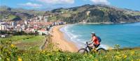 Cycling along the Camino Norte in Spain