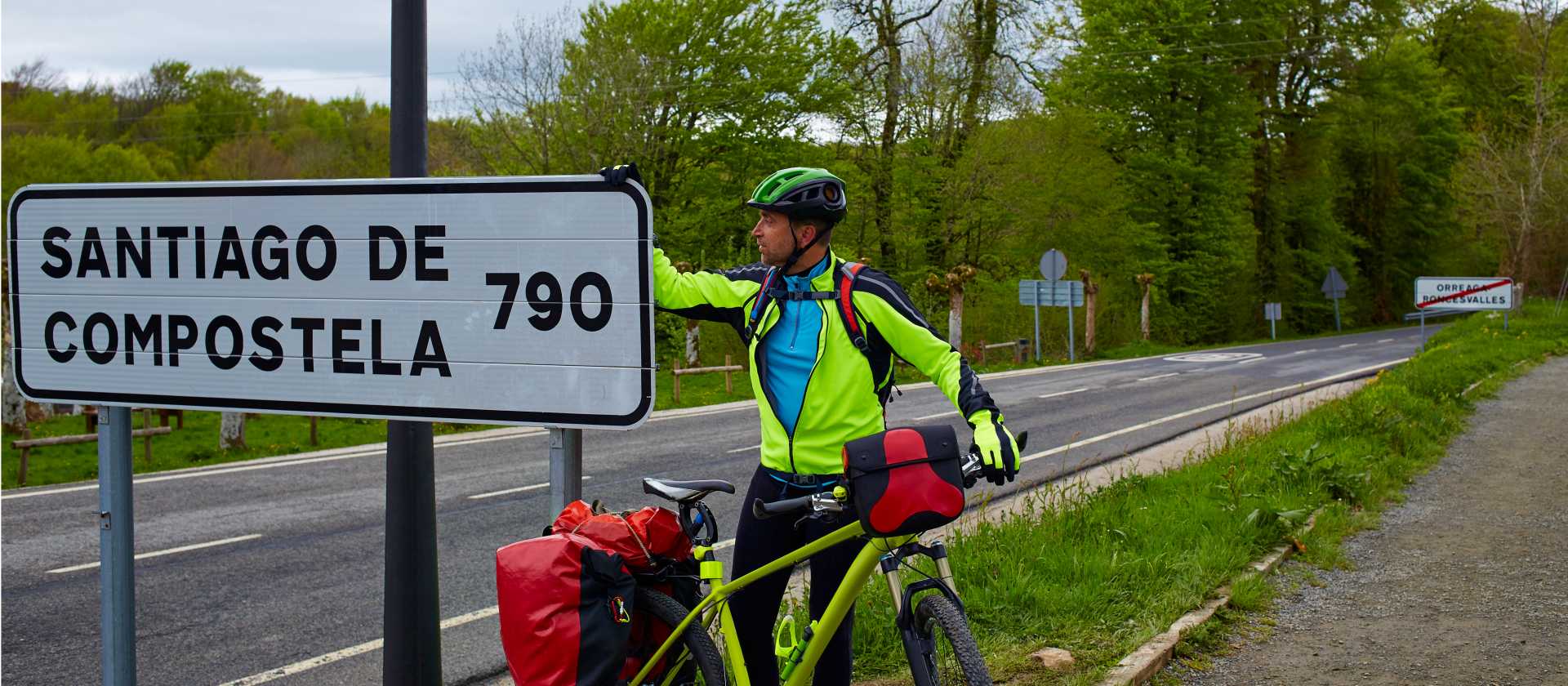 Starting out to cycle the Camino de Santiago