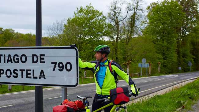 Starting out to cycle the Camino de Santiago