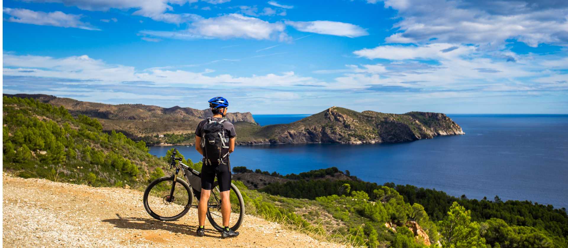Cycling the Costa Brava coast in Catalonia