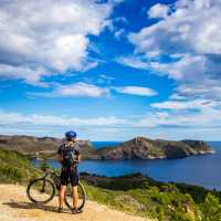 Cycling the Costa Brava coast in Catalonia