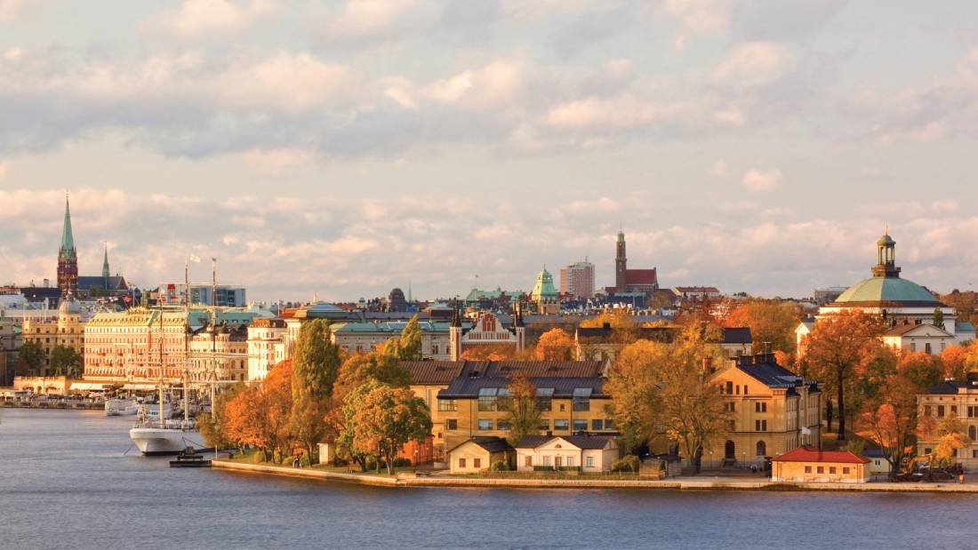 The picturesque city of Stockholm, Sweden