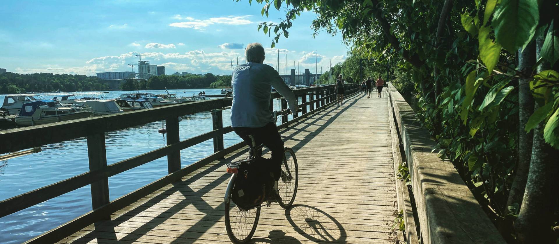 Discover Stockholm, the capital of Sweden, by bike
