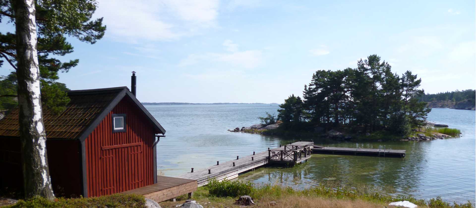 One of the many islands in the archipelago off Stockholm | Jacyln lofts