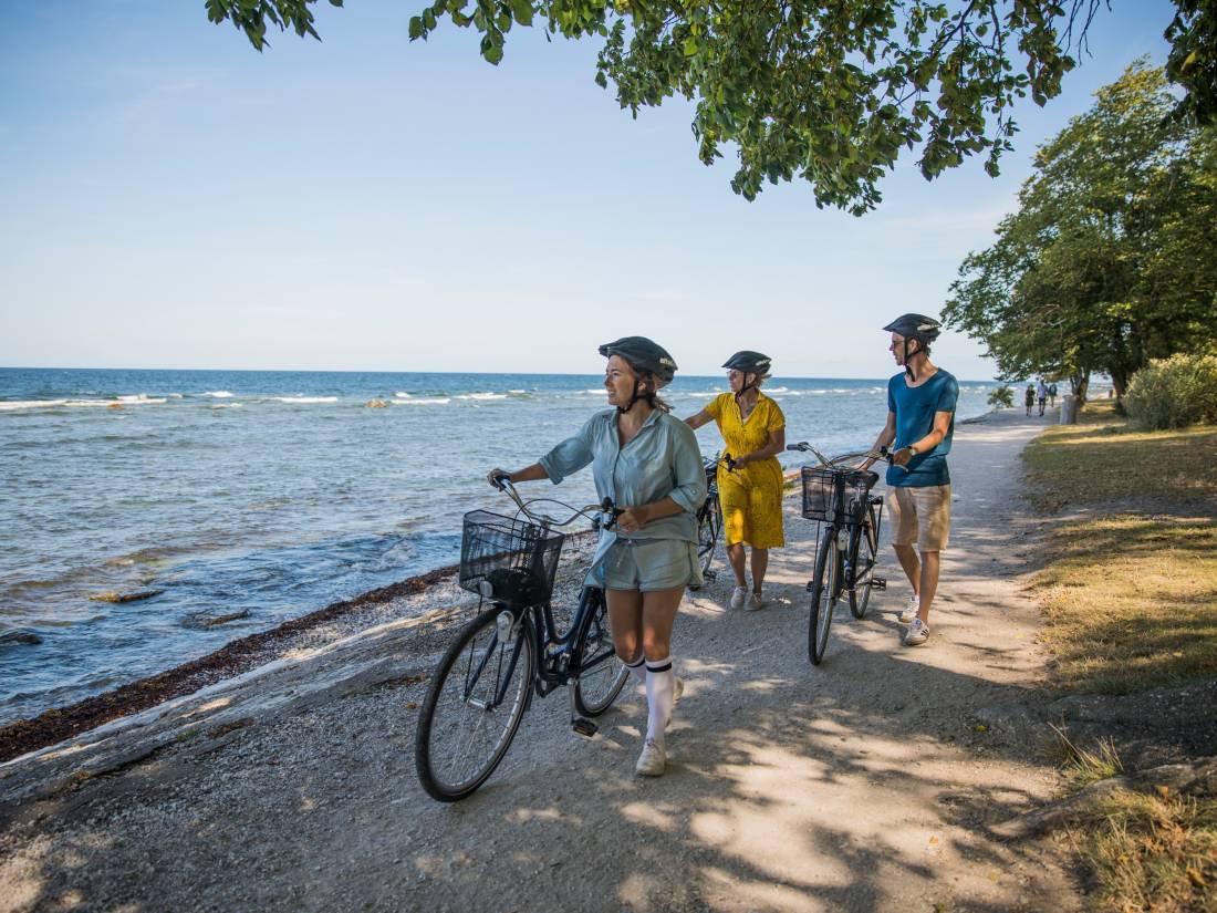 Cycling along the water's edge in Sweden |  <i>Tina Axelsson</i>