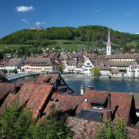 Stein am Rhein on the Swiss side of Lake Constance