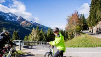 Cycling the Gotthard Pass Switzerland