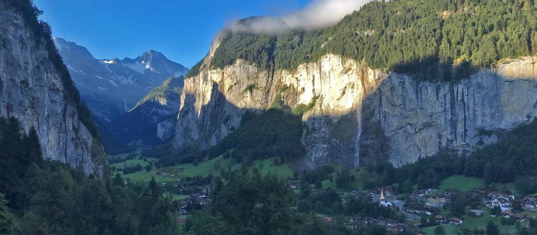Early morning view of Lauterbrunnen |  <i>Nicola Croom</i>