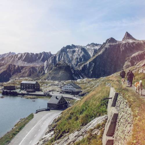 Walking the Francigena Way in Switzerland to the infamous Great St Bernard Pass on the border of Italy