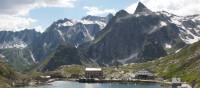 The delightful setting of the St Bernard Pass | Kate Baker