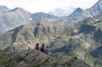 Hikers on the St Bernard pass |  <i>Kate Baker</i>