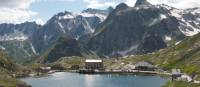 The delightful setting of the St Bernard Pass |  <i>Kate Baker</i>