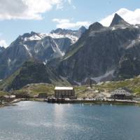 The delightful setting of the St Bernard Pass | Kate Baker