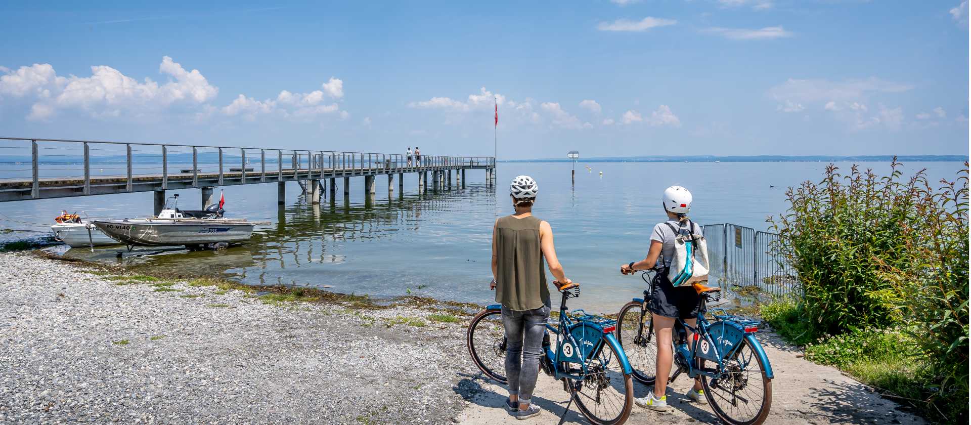 Cycling the Via Rhona bike path in Switzerland