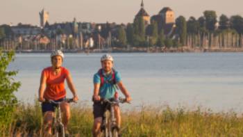 Cycling the Via Rhona bike path in Switzerland