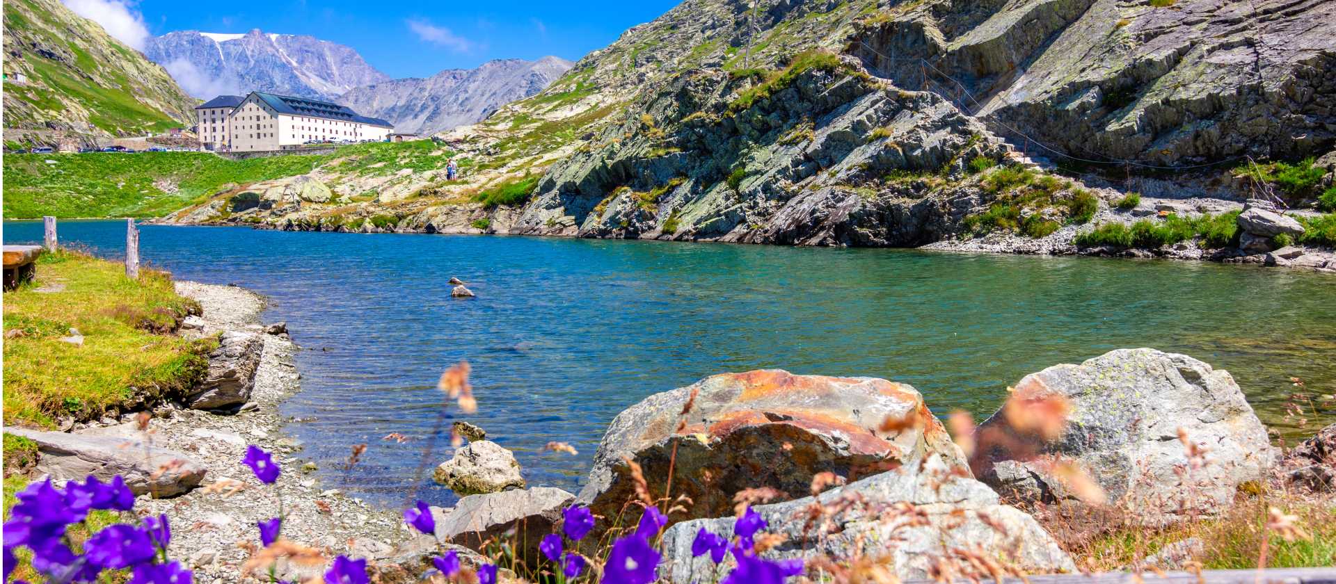 The incredible Great Saint Bernard pass