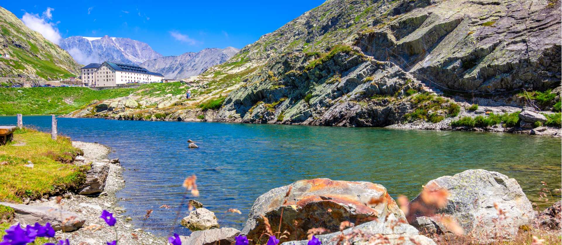 The incredible Great Saint Bernard pass