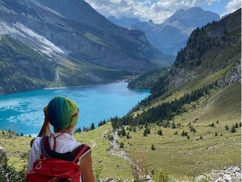 Stunning views on the Via Alpina trail |  <i>Carlyn Roedell</i>