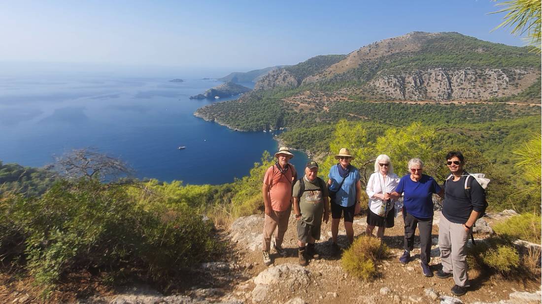 Group photo on the Lycian Way |  <i>Egemen Cakir</i>