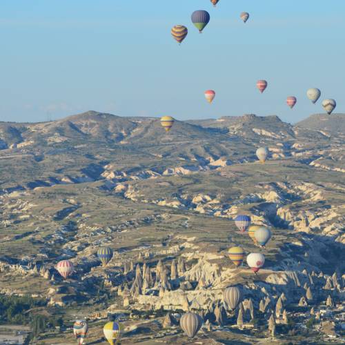 A hot air balloon flight is a must do in Cappadocia