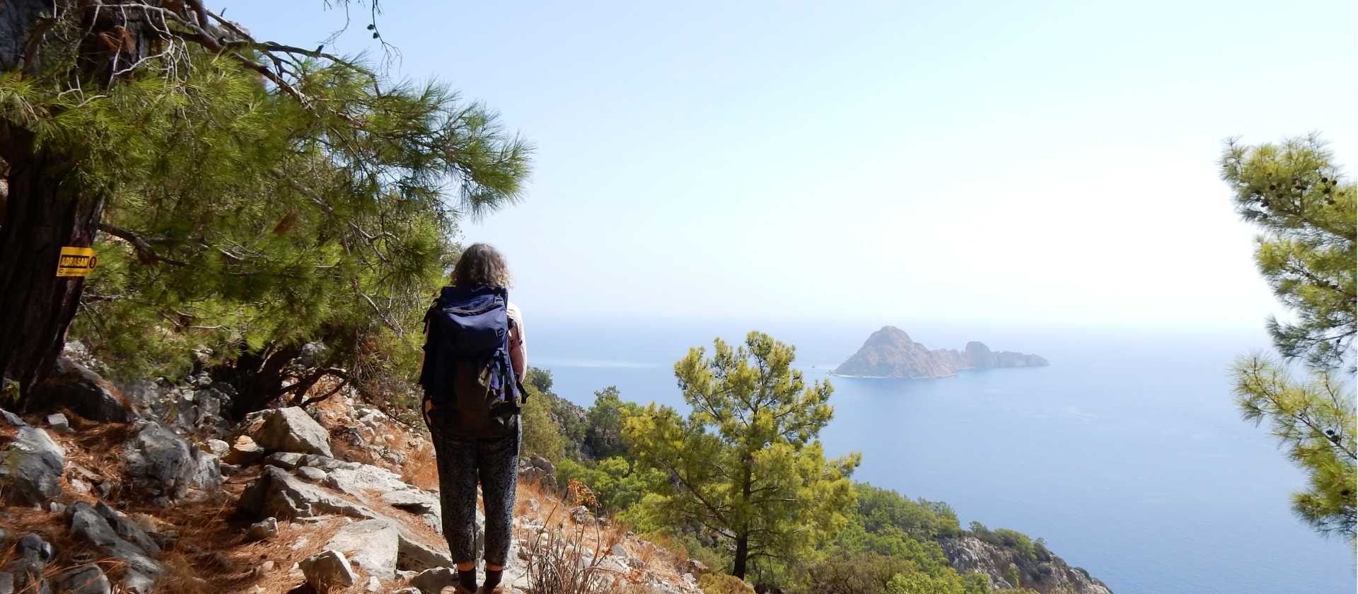 Taking in the view from Cape Gelidonia on the Lycian Way in Turkey | Lilly Donkers