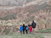 Family group in Rose Valley Cappadocia |  <i>Kate Baker</i>