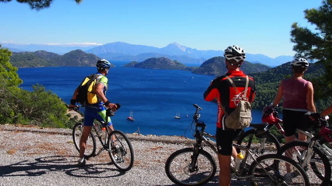 Cycling is an ideal way to explore the viewpoints and small coves along the Lycian Coast of Turkey