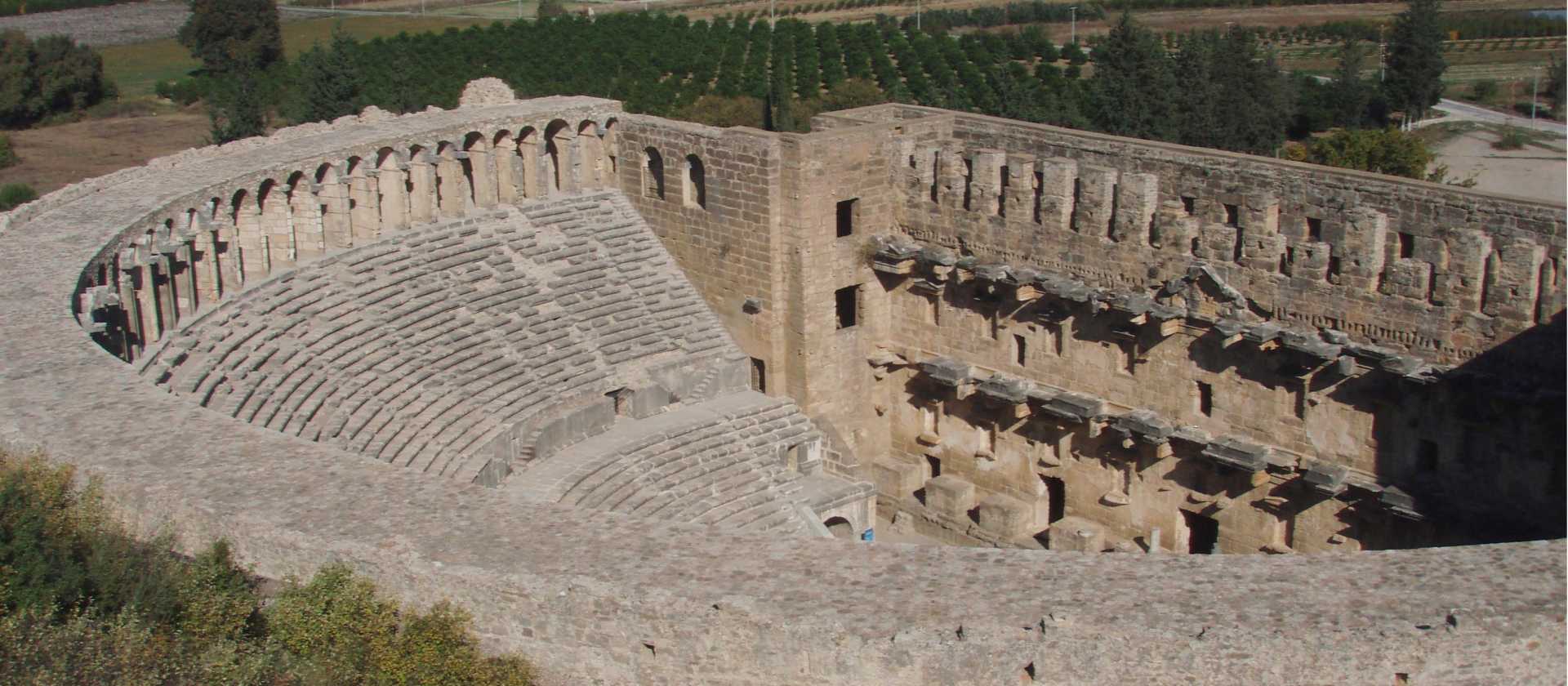 Amazing Roman amphitheatre in Turkey