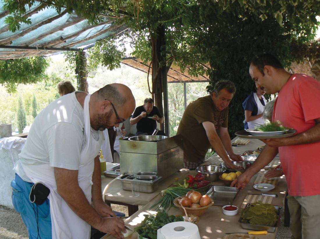 Cooking class in Turkey |  <i>Nick Kostos</i>