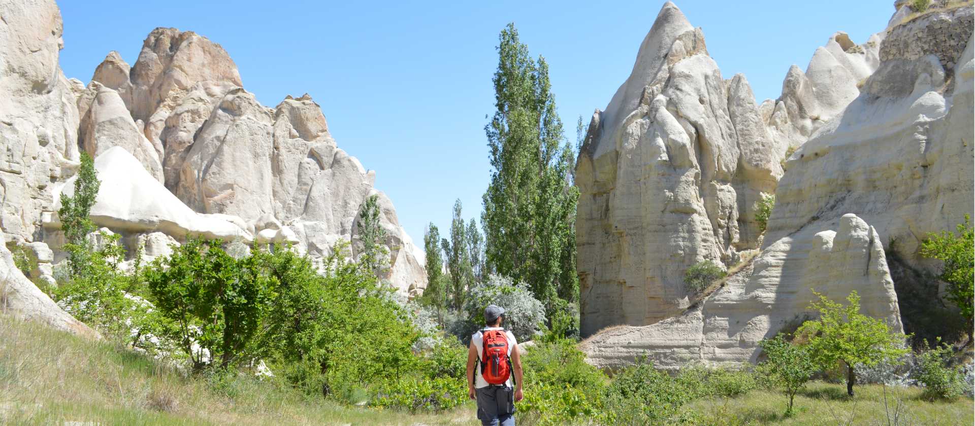 Walking through a valley in Cappadocia | Erin Williams