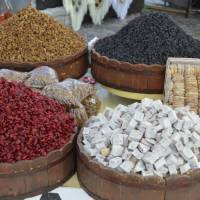 You can buy turkish delight and dried fruit from small market stalls in Turkey | Erin Williams