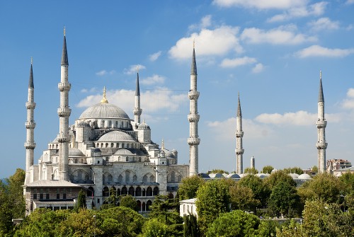 The Blue Mosque in Istanbul