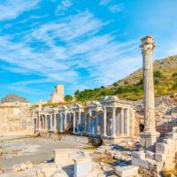 The ancient remains of Sagalassos in Turkey