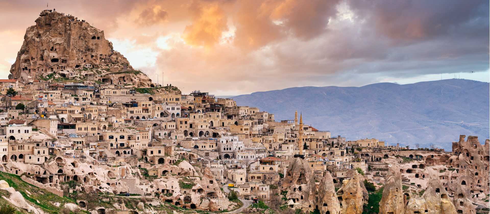 Discover the incredible Uchisar Castle in Cappadocia, Turkey