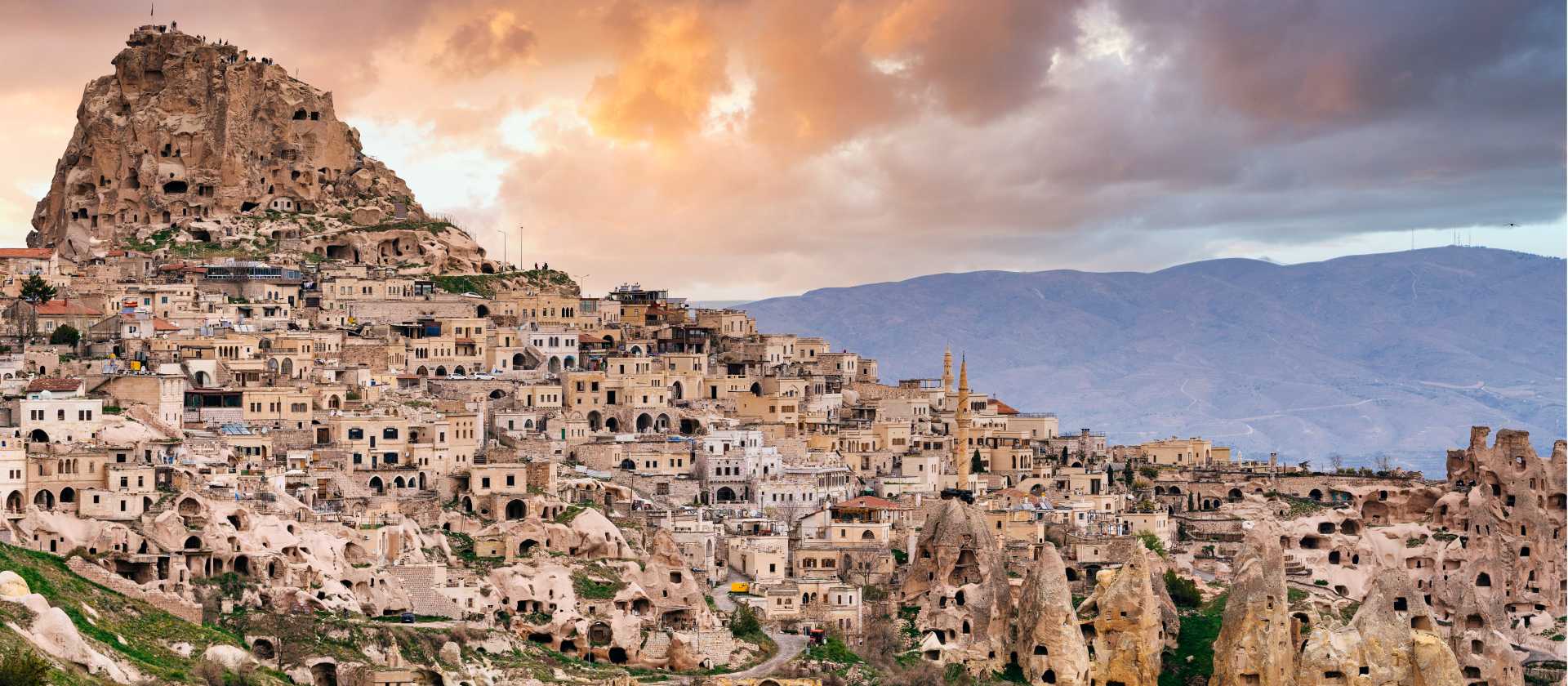 Discover the incredible Uchisar Castle in Cappadocia, Turkey