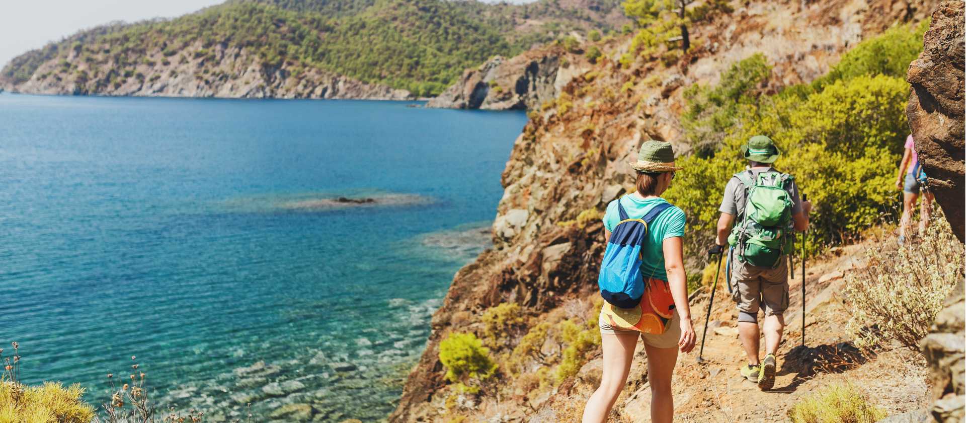 Walking the Lycian Way trail in Turkey