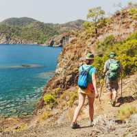 Walking the Lycian Way trail in Turkey