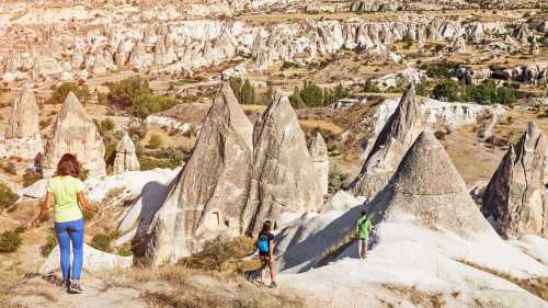 Join a group walk in Cappadocia