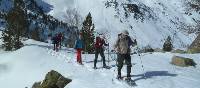 Snowshoeing in the magical Pyrenees in France