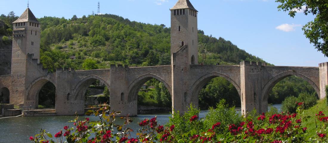The Valentré Bridge in Cahors