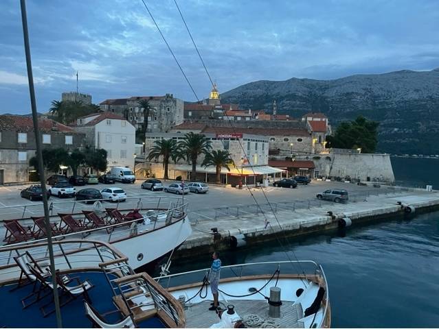 Boat docking in Croatia |  <i>Lara Bec</i>