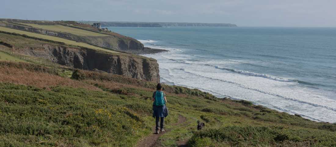 Exploring the South West Coast Path in England