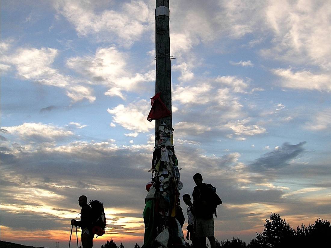 Cruz de Fero on the Camino de Santiago |  <i>Brandon Wilson</i>