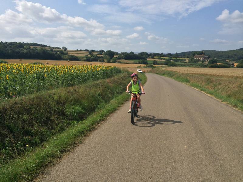 Catalonia's quiet roads are ideal for cycling with the family |  <i>Kate Baker</i>